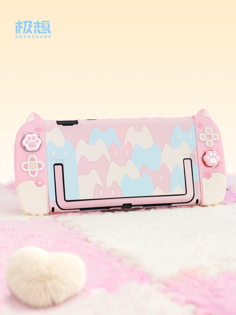 Nintendo Console Switch 2 - Geekshare Original Switch 2 Schutzhülle Rosa