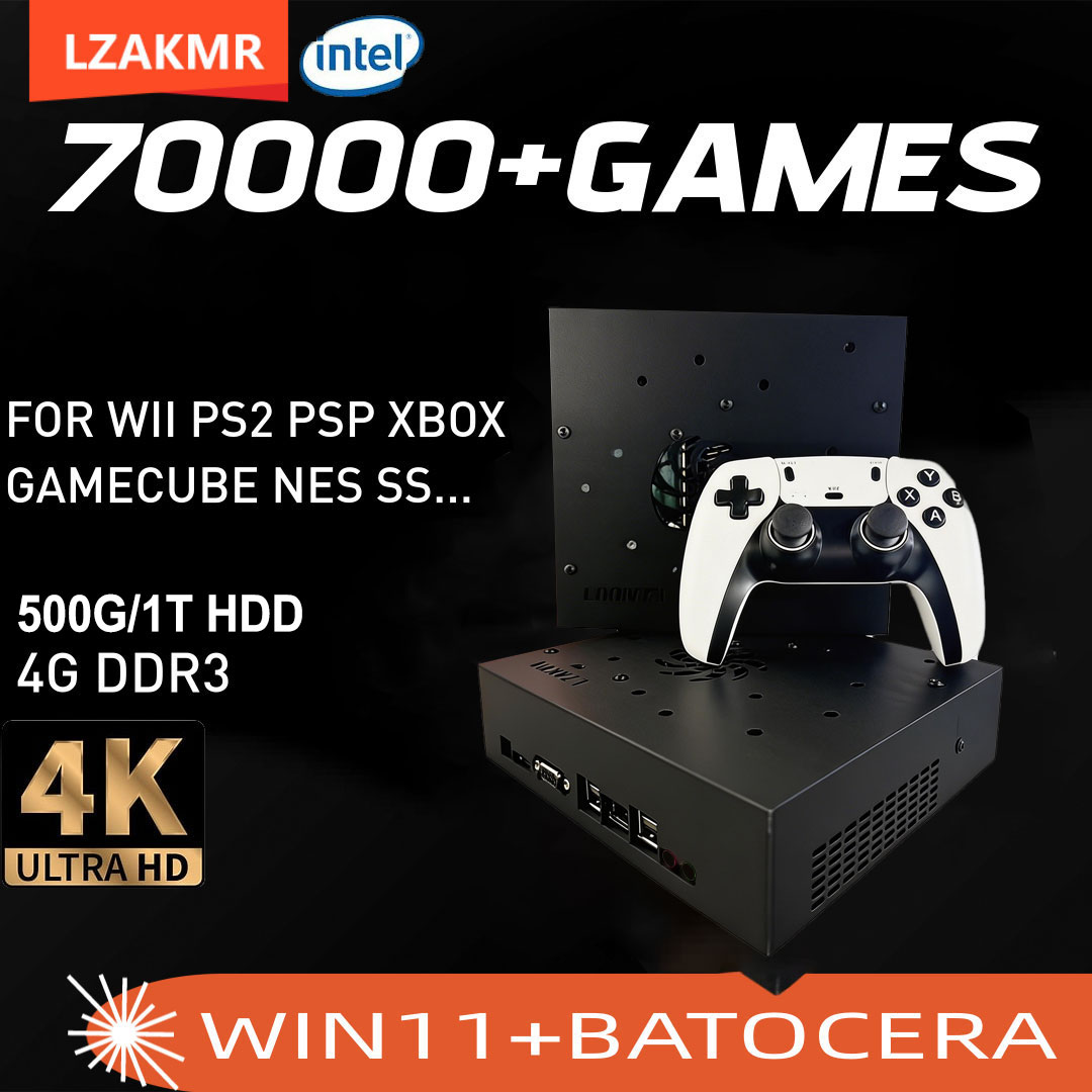 Gaming Console With Gta - Super-Spielkonsole X8 Pro 70000+ Spiele I3-3110M
