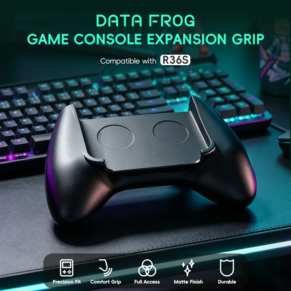 Gaming Console Retro Handheld - Data Frog R36S Game Grip Ergonomischer