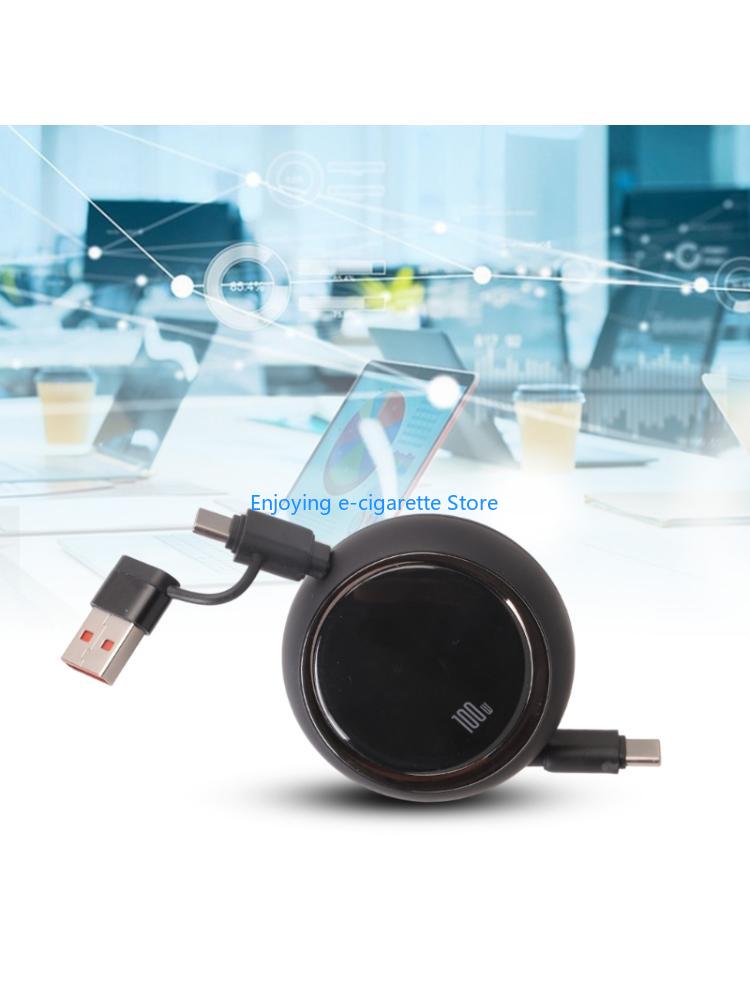 Gaming Console In Phone - 95 teleskopierbares USB-Typ-C-auf-Typ-C-Kabel für PD100W-Aufladung, schnelle