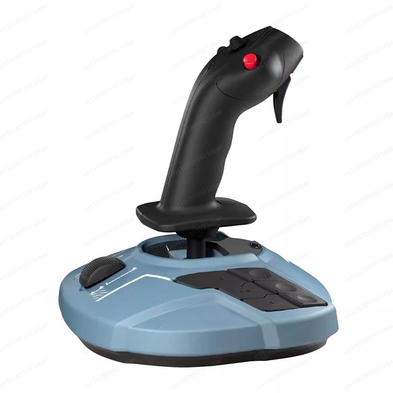 Flight Joystick Sim - 320 Flugsimulator-Gashebel-Controller mit Hydraulischem Dämpfungssystem, Professioneller