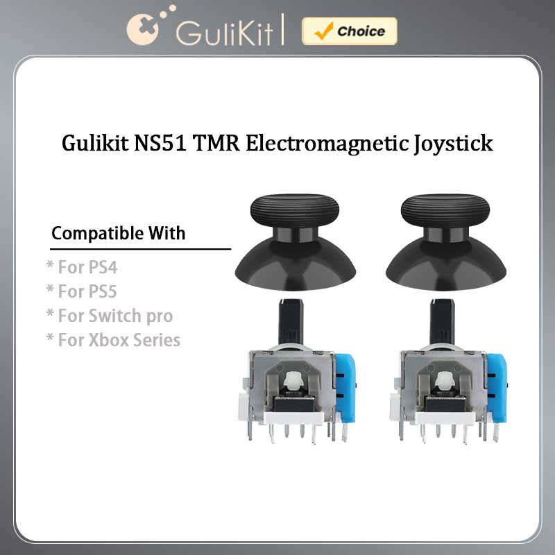 Ps5 Controller Cover - GuliKit NS51 TMR Joystick mit Stick-Kappe,