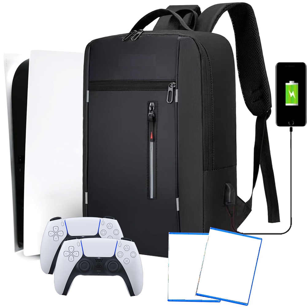 Gaming Console Ps5 - Multifunktionale Aufbewahrungstasche, Spielkonsolen-Rucksack für die PlayStation