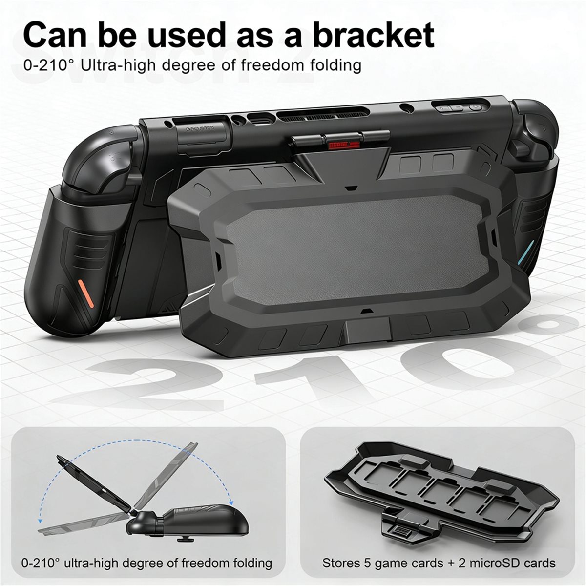 Nintendo Console Switch 2 - OKgood TPU-Hülle für Nintendo Switch 2
