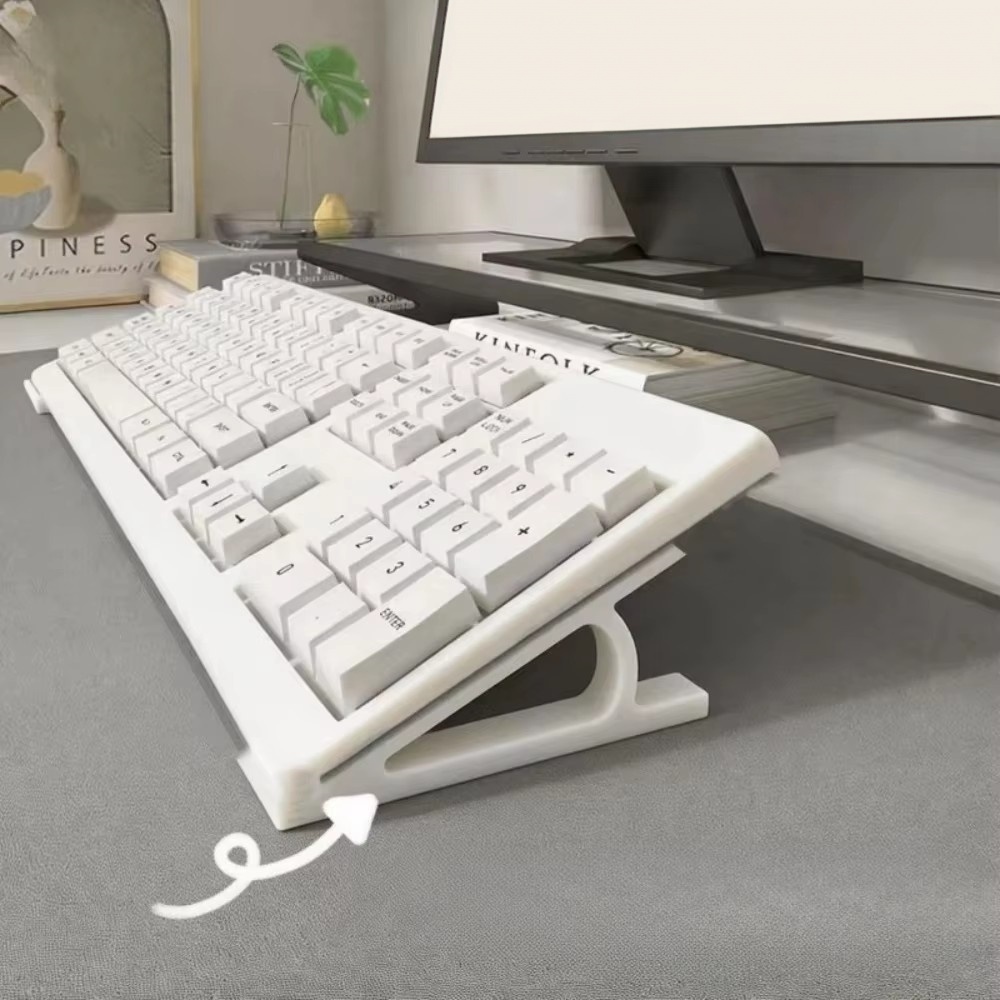 Gaming Console With Keyboard - 2-teiliger ergonomischer Tastaturständer für Büro-Gaming-Setup, rutschfester