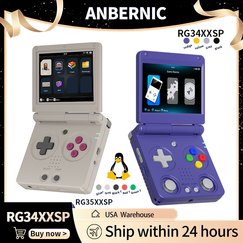 Anbernic RG34XXSP RG35XXSP Fli – Gaming Console Retro Handheld Bewertung und Preis