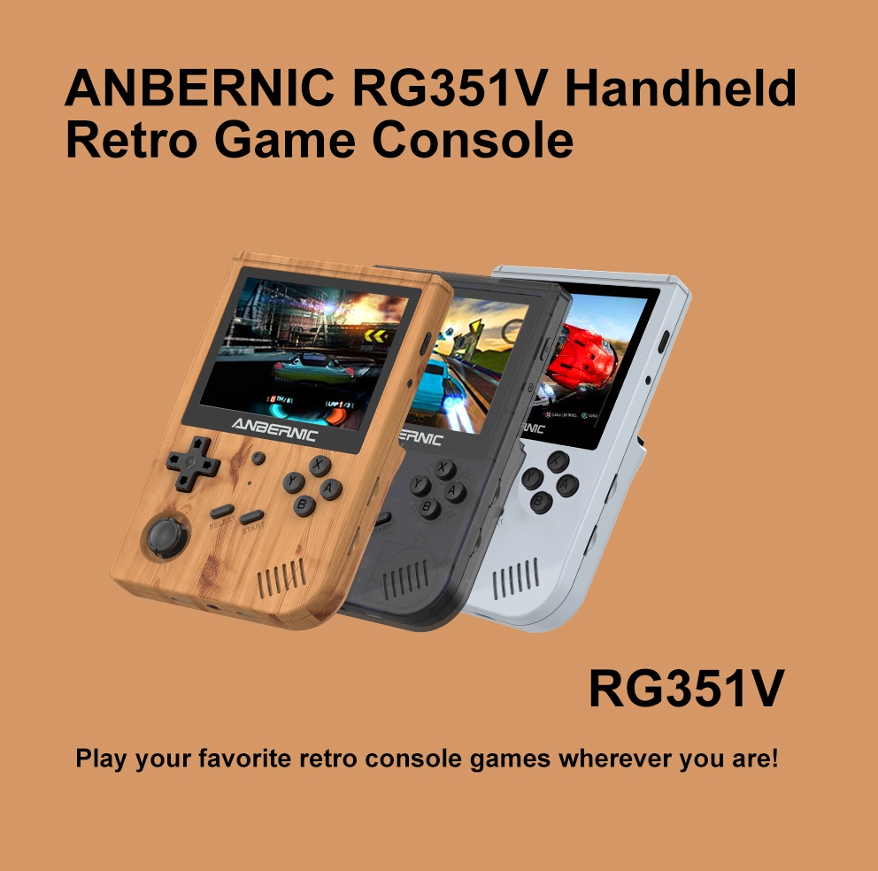 ANBERNIC Neue RG351V Retro-Spi – Gaming Console X6 Bewertung und Preis
