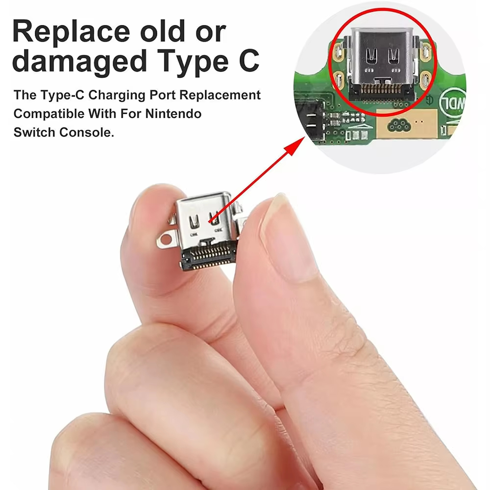 Ersatz Typ C Port Ladeanschlus – Nintendo Console Switch 2 Bewertung und Preis