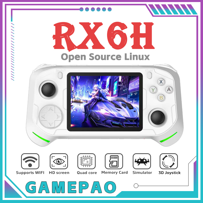 Open Source RX6H Retro Handhel – Gaming Console Retro Handheld Bewertung und Preis