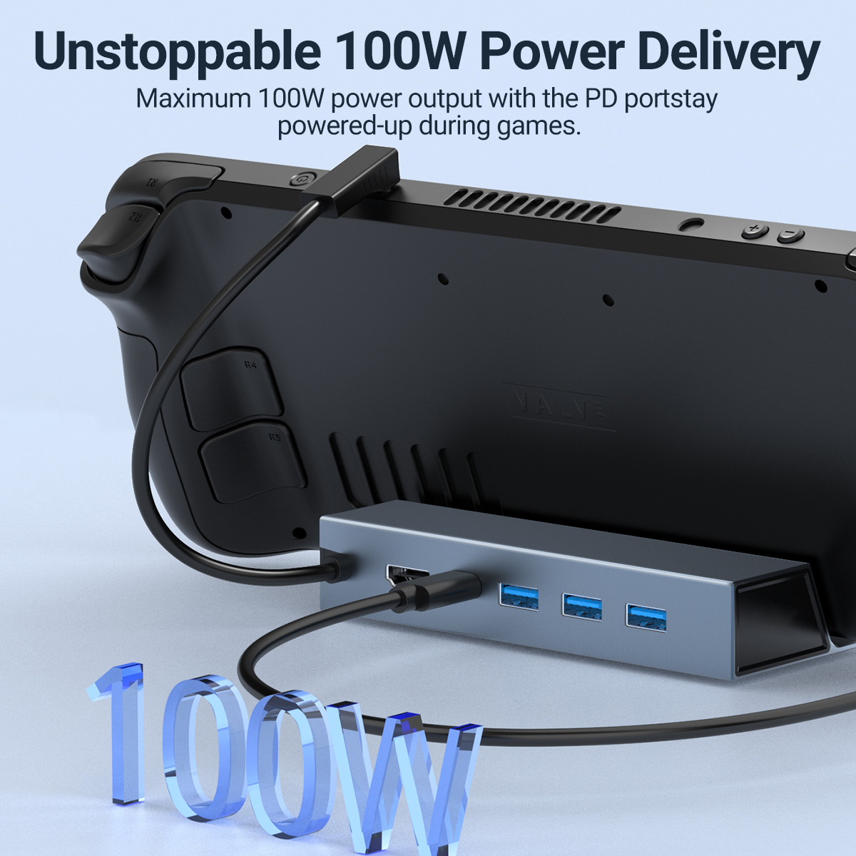 5 In 1 USB-C Game Hub Typ-C Ko – Gaming Console Steam Deck Bewertung und Preis