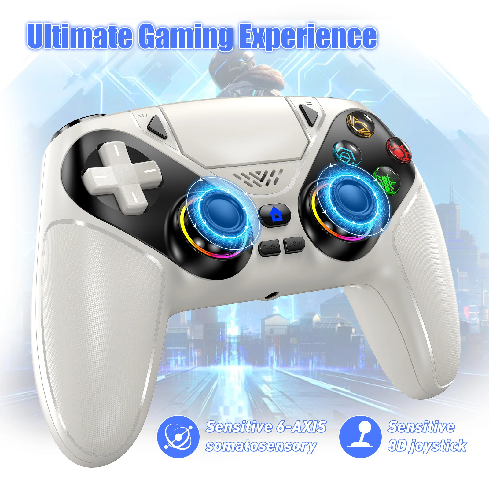 Kabelloser Controller Gamepad  – Gaming Console Portable Pc Bewertung und Preis