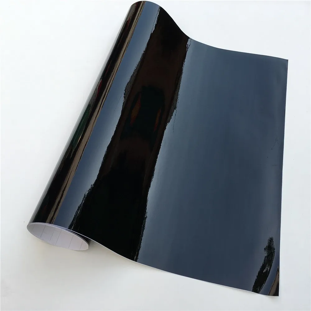 Ultra glänzend schwarz Vinyl W – Console Skin Wrap Bewertung und Preis