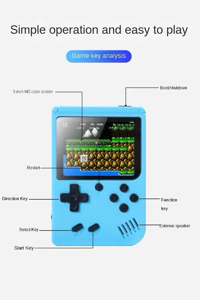 Eingebaute 500+ Klassische Spi – Gaming Console With Gta Bewertung und Preis