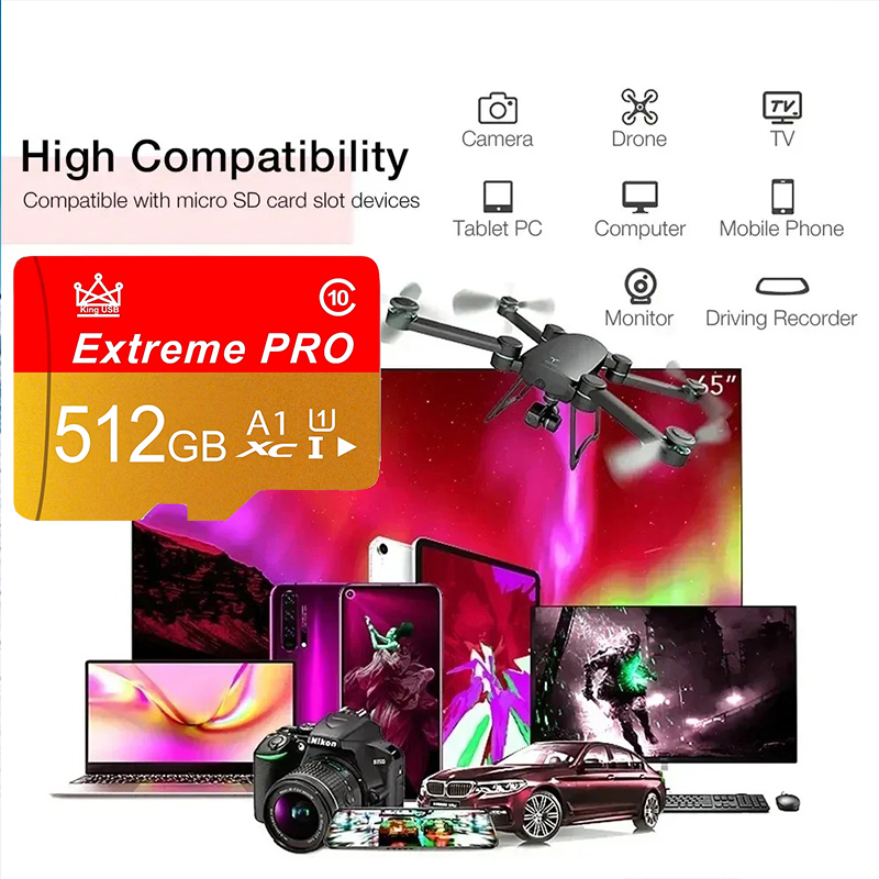 Premium SD-Karten 512GB 256GB  – Gaming Console In Phone Bewertung und Preis