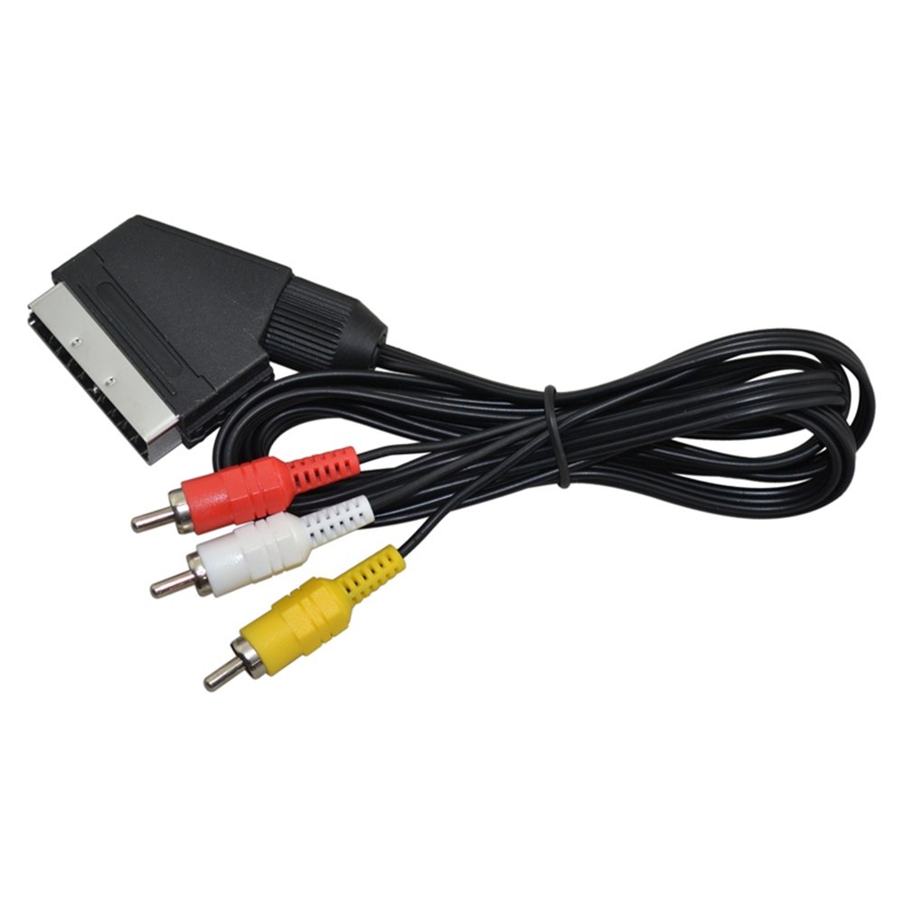 Scart-Kabel auf 3 RCA AV TV Vi – Gaming Console And Controller Bewertung und Preis