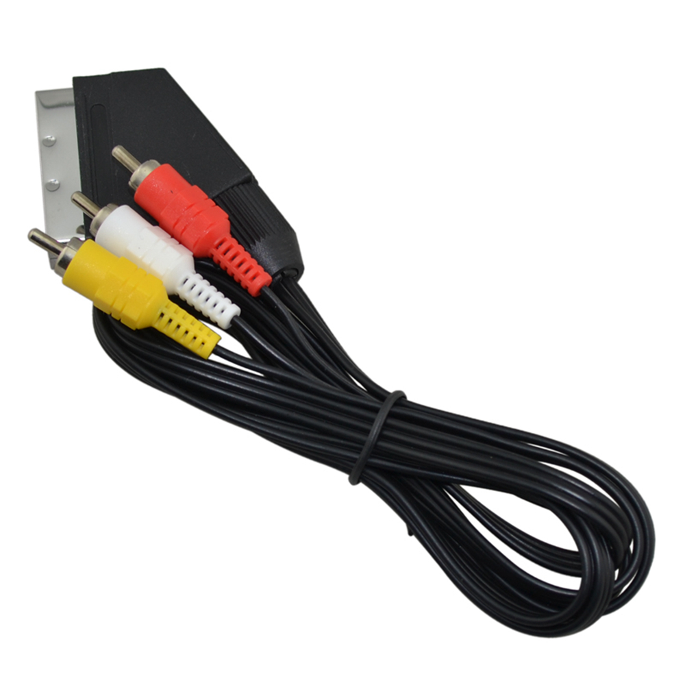 Scart-Kabel auf 3 RCA AV TV Vi – Gaming Console And Controller Bewertung und Preis