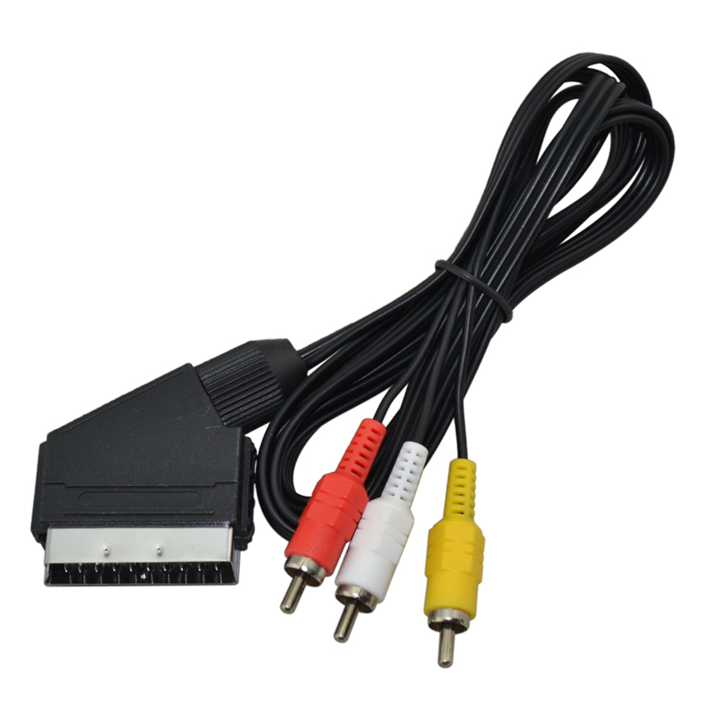 Scart-Kabel auf 3 RCA AV TV Vi – Gaming Console And Controller Bewertung und Preis