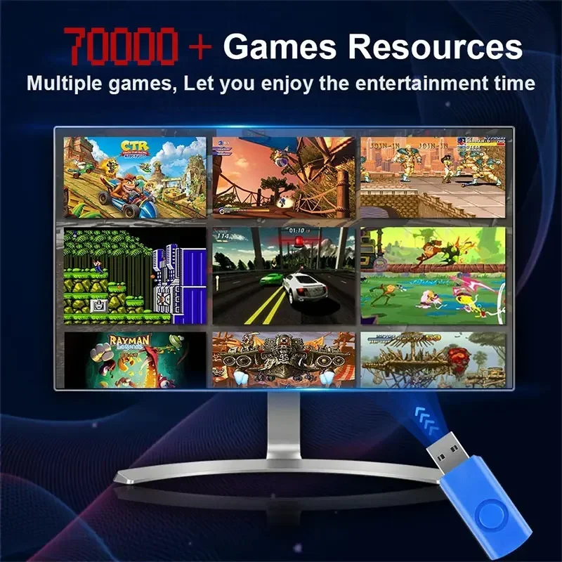 Retro-Gaming-Konsole 70000+ Sp – Gaming Console With Gta Bewertung und Preis